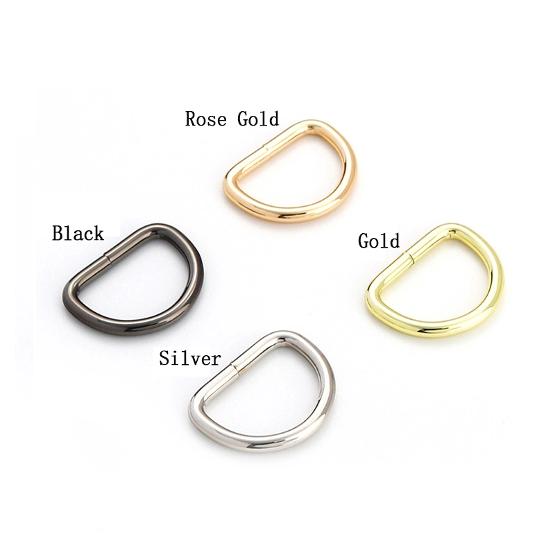 Metal Accessories Cable Buckle D Buckle Dring Can Be Customized for Bags and Clothes